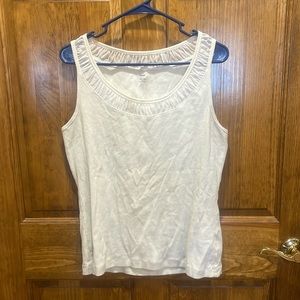 Jockey Off white tank top XL